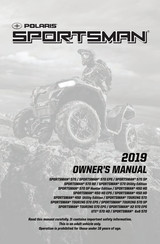 Polaris SPORTSMAN TOURING 570 2019 Owner's Manual