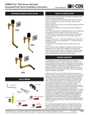 I-CON COBALT Pro 3200 Series Installation Instructions Manual