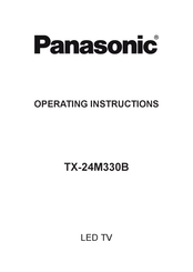 Panasonic TX-24M330B Operating Instructions Manual