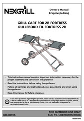 Nexgrill 880-0019A Owner's Manual