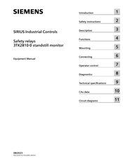 Siemens 3TK2810-0 Equipment Manual