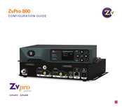 Zeevee ZvPro 800 Configuration Manual
