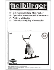 TIELBURGER AA-245-040TS Operation Instruction Manual