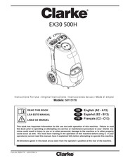 Clarke 56113178 Instructions For Use Manual