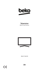 Beko B40 D 560 B Instructions Manual
