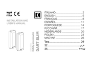 Comunello Automation GDARTSLMN0B00A Installation And User Manual