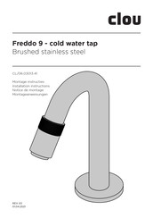 Clou Freddo 9 CL/06.03013.41 Installation Instructions Manual
