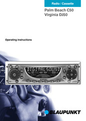Blaupunkt Virginia DJ50 Operating Instructions Manual