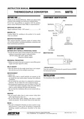 M-System M8TS Instruction Manual