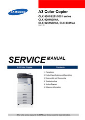 Samsung CLX-9201NA Service Manual
