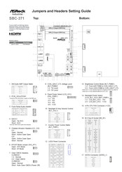 ASRock Industrial SBC-371 Settings Manual