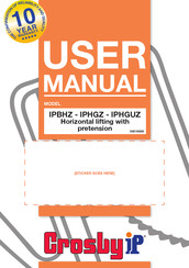 Crosby IP IPHGUZ User Manual