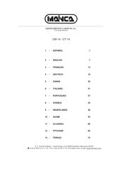 Mainca CT-14 Manual