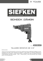 Siefken SCHOCK DAMON SDO64O Manual