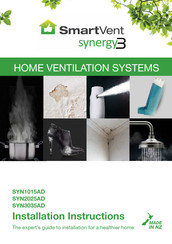 SmartVent SYN3035AD Installation Instructions Manual
