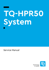TQ-Systems TQ-HPR50 Service Manual