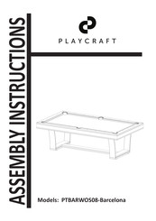 Playcraft PTBARWOS08-Barcelona Assembly Instructions Manual