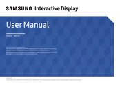 Samsung WA75C User Manual
