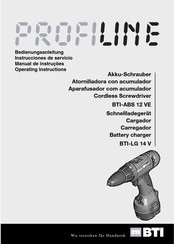 BTI PROFILINE BTI-ABS 12 VE Operating Instructions Manual