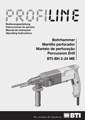 BTI Profiline BTI-BH 2-24 ME Operating Instructions Manual