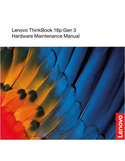 Lenovo ThinkBook 16p Gen 2 Hardware Maintenance Manual