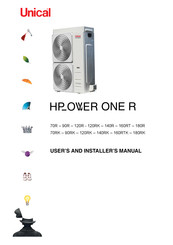 Unical HP_OWER ONE 120RK User's And Installer's Manual