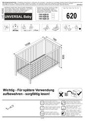 Trendteam Universal Baby 1101-620-03 Installation Instructions Manual