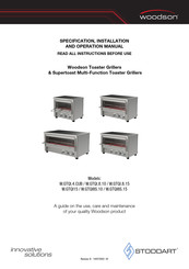 Stoddart Woodson W.GTQI.4.CUB Installation And Operation Manual