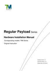 TM Robot Regular Payload Series Hardware Installation Manual