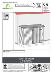 Gartenpro SMART MINI 15MM G4600441 Assembly Instructions Manual