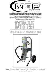 mbp TEL 15CS Instructions Manual