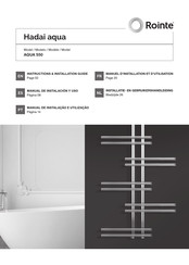 Rointe AQUA 550 Instruction & Installation Manual