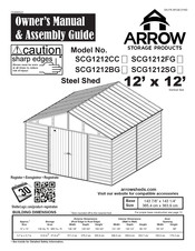 Arrow SCG1212FG Owner's Manual & Assembly Manual