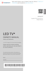 LG 75NANO829QB Owner's Manual