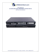 KVMSwitchTech VW-HDMI-4P Instruction Manual