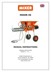 MIXER 35 Manual Instruction