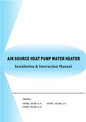 ECO Plus SWBC-45.0H-A-S Installation Instructions Manual