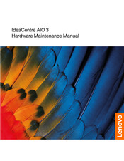 Lenovo IdeaCentre AIO 3 Hardware Maintenance Manual