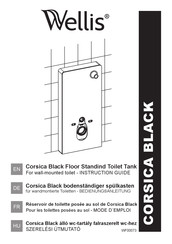 Wellis CORSICA BLACK WF00073 Instruction Manual