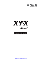 Yamaha XY-X Series Owner's Manual