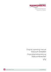 Mankenberg VV Series Original Operating Manual