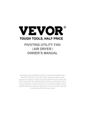 VEVOR VV-GFJJY Owner's Manual