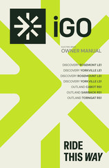 Igo OUTLAND CABOT RS1 Owner's Manual