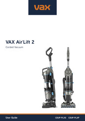 Vax Air Lift 2 User Manual
