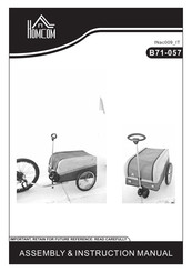 HOMCOM B71-057 Assembly & Instruction Manual