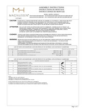 MAGNUSSEN HOME B4399 Assembly Instructions Manual