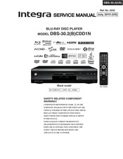 Integra DBS-30.2BCDD1N Service Manual