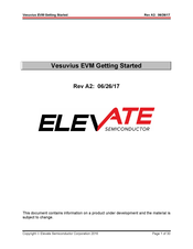 ElevATE Semiconductor ELE58VE2A-NEJ01 Getting Started