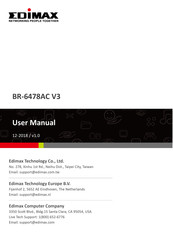 Edimax BR-6478AC V3 User Manual
