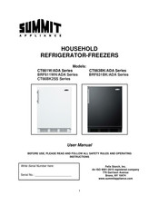 Summit Appliance BRF611WH Series User Manual